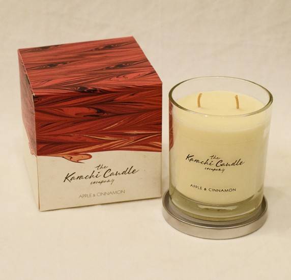 Apple & Cinnamon Scented Candle Rosetta Flora Send Flowers & Gifts