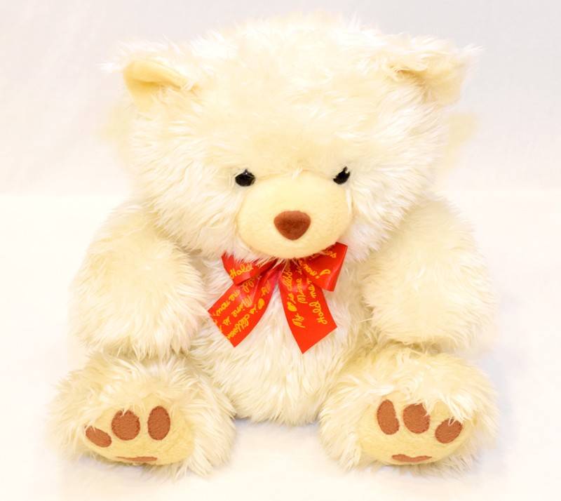 Light Beige Teddy Bear 18 inches - Rosetta Flora - Send Flowers & Gifts ...