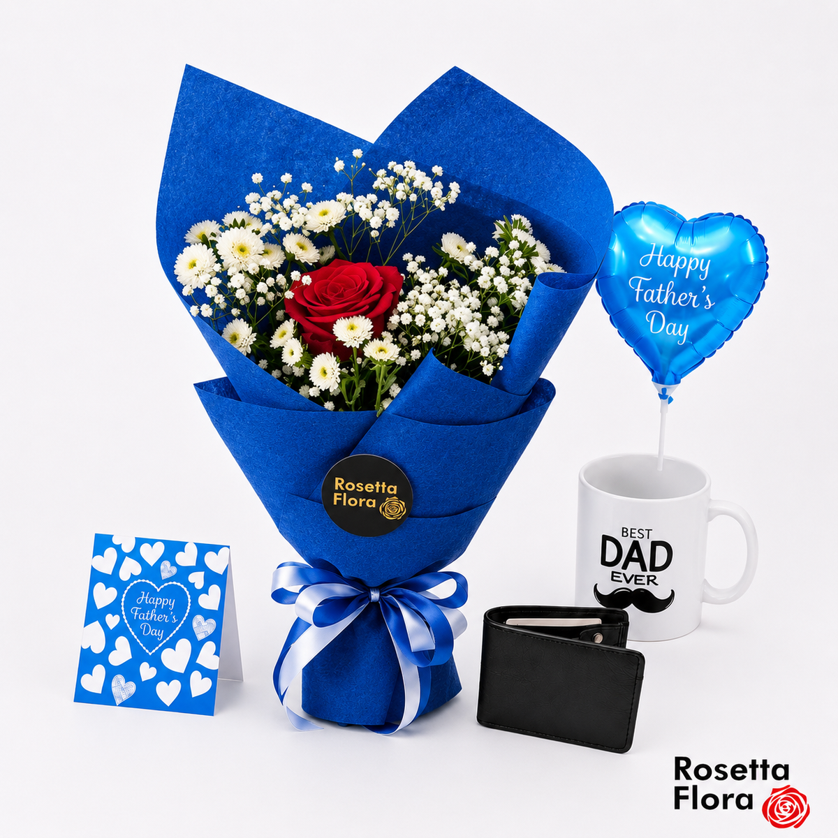 Dad’s Red Charm Gift Set